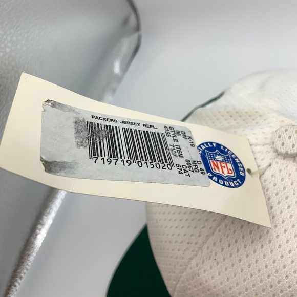 Vintage 90s Team NFL Green Bay Packers G Logo Striped Snapback Hat WITH TAGS! - Picture 9 of 15